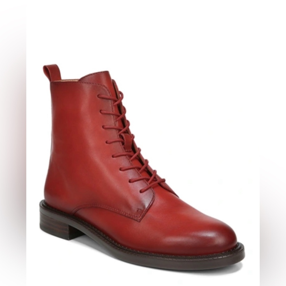 Sam Edelman Leather Lace-Up Nina Boots